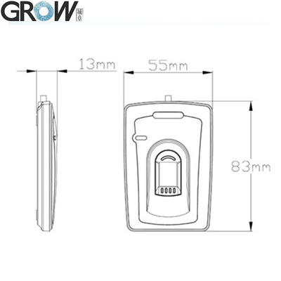 GROW R106 ISO ANSI Standard Biometric Desktop Capacitive USB Fingerprint Reader Support Windows Android