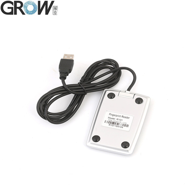 GROW R101N Biometric Desktop Capacitive USB Fingerprint Reader With 1000 Capacity For Lunix Windows Android Free SDK