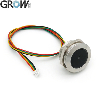 GROW GM60 القيادة من الفولاذ المقاوم للصدأ حلقة التحكم مؤشر الضوء واجهة UART 1D / 2D رمز شريط QR كود الباركود قارئ الوحدة