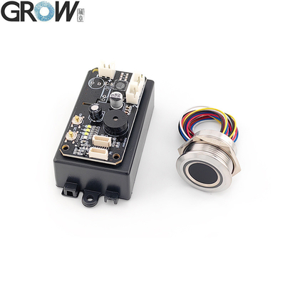 لوحة التحكم في الوصول ببصمة الإصبع GROW KS220-S+R503 DC12V مع مرحلين، مع وضع القفل الذاتي/الإشعال/التحريك، مع مسؤول/مستخدم