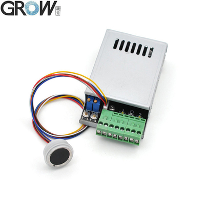GROW K220+R502-F لوحة تحكم ببصمة الإصبع K220 للمسؤول/المستخدم DC10-24V مع مرحلتين + وحدة بصمة الإصبع الصغيرة المقاومة للماء R502-F