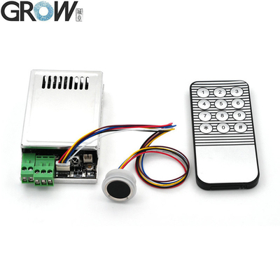 لوحة التحكم في الوصول ببصمة الإصبع GROW KL216+R502-F DC10-30V مع جهاز تحكم عن بعد مع وضع التشغيل/وضع الإشعال/وضع القفل الذاتي