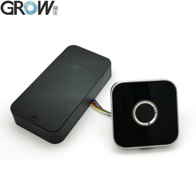 GROW K236-A+R502-AW DC6V 4*AAA بطارية حالة بصمة الاصبع لوحة التحكم في البصمة الإدارية / المستخدم بصمة الاصبع لنظام التحكم في الوصول إلى الباب