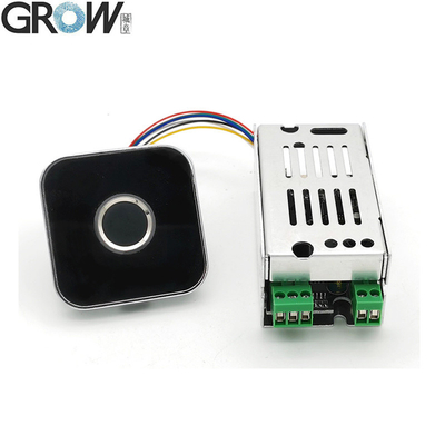 لوحة التحكم في الوصول ببصمة الإصبع GROW K215-V1.3+R502-AW DC10-30V مع خرج ترحيل ذاتي القفل للتحكم في الوصول إلى السيارات والدراجات النارية