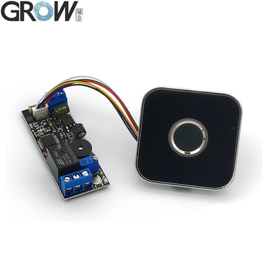 لوحة التحكم في الوصول ببصمة الإصبع GROW K202+R502-AW DC12V منخفضة استهلاك الطاقة