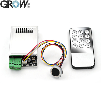 GROW KL216+R502-A Relay Output Remote Control لوحة تحكم وصول بصمات الأصابع مع وضع الجري / وضع الإشعال / القفل الذاتي