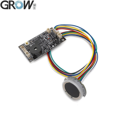 GROW KS200 + R502-A بطارية 4 * AA أو DC3.7V-6.5V الناتج المحرك حلقة دائرية مؤشر الضوء بطاقة التحكم في الوصول بصمات الأصابع