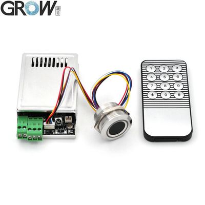 لوحة التحكم في الوصول ببصمة الإصبع مع مخرج ترحيل GROW KL216+R503، تحكم عن بعد مع وضع الجري/وضع الإشعال/وضع القفل الذاتي