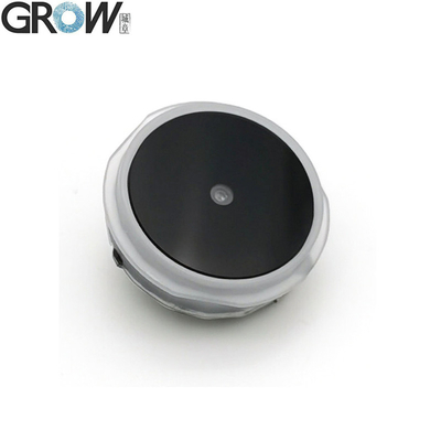 GROW GM60-S حلقة مؤشر الضوء يمكن التحكم فيها صغيرة مستديرة واجهة UART 1D / 2D شريط رمز QR رمز شريط قارئ الوحدة