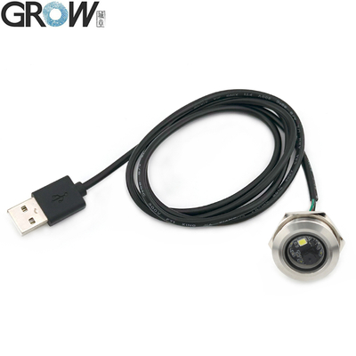 وحدة ماسح الباركود GROW GM861-LED-USB DC5V مع إضاءة تعبئة بيضاء